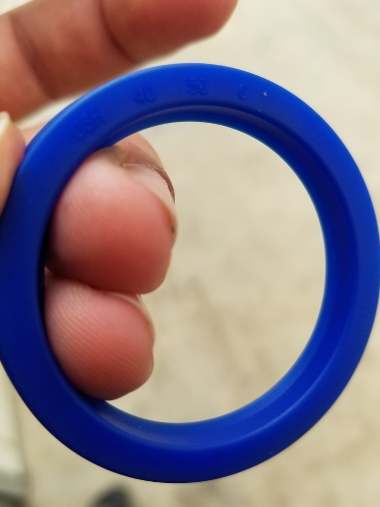 Blue UN seal 35x45x8