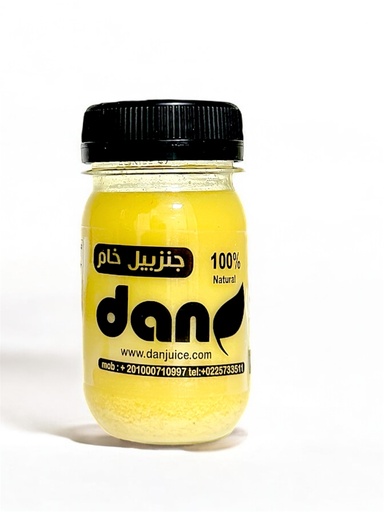 Dosage of raw ginger (60 ml)